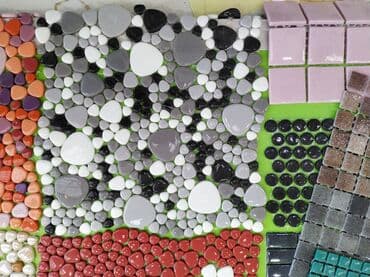 Ремонт и строительство: Müxtəlif rəng və formalarda mozaika plitələr. Bu plitələr, mətbəx — 1