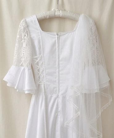 Kiraye verilir. Vintage tərzli, xüsusi naxışlı gəlinlik . Retro — 2