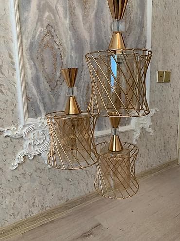 ucuz listurlar: Çılçıraq, 3 lampa, Metal — 1