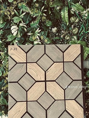 panel dekor: Dekorativ MDF 50"50yə dekorlar - Tətbiq sahəsi: qonaq otağı, yataq — 2