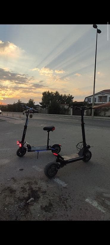 Elektrikli samokatlar: (TEZEDİR 4 AYDIRKİ ALINB) Rvokda maşını bele aparır 2mator işdiyir — 1