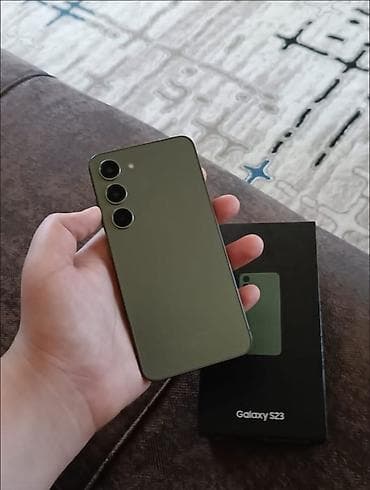 mini bar: Samsung Galaxy S23, 256 GB, rəng - Yaşıl, İki sim kartlı, Face ID, Sənədlərlə — 2