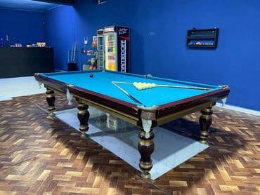 бильярдный стол цена бишкек: - 10 fut Rus bilyard stolu satılır – tam aksesuar komplekti ilə — 2