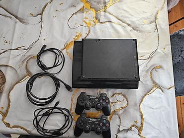 ps3 işlenmiş: Sony PlayStation 3 Super Slim oyun konsolu dəsti Komplekt: - PS3 — 2