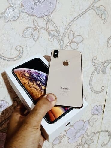 iphone xs barter: IPhone Xs, Qızılı, Face ID — 5
