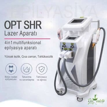 Lazer Epilyasiya cihazlari Estetik cihazlarin satisi Kosmetoloji