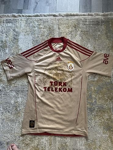 adidas different: Galatasaray adidas futbol köynəyi – “Türk Telekom” sponsorlu, krem/bej — 2