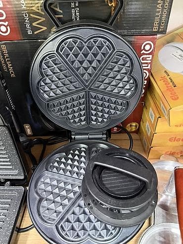 Ürünün adı: Elektrik vafli aparatı – 5 dilimli ürək formalı lalafo.az -da Ürünün adı: Elektrik vafli aparatı – 5 dilimli ürək formalı