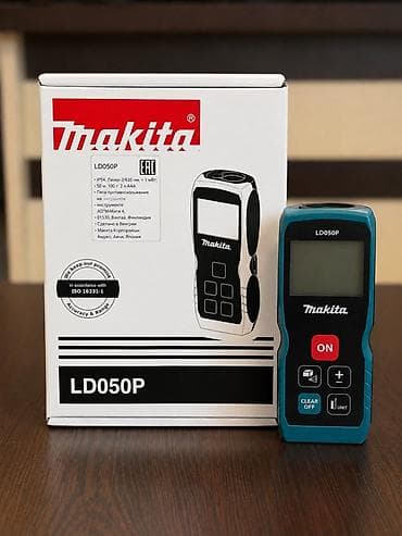 Makita LD050P lazer məsafəölçən - Ölçmə diapazonu: 0,05 m – 50 m -