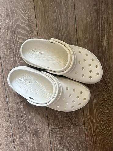 şabo: Məhsul: Original Crocs Iconic Classic clogs – ağ rəng - Ölçü: 38-39 — 3