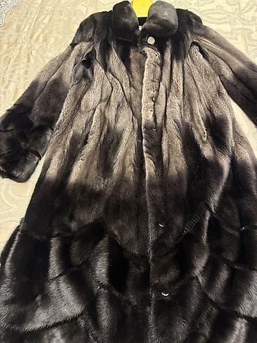 Личные вещи: Шуба, One size, цвет - Серый — 4