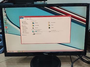 kompüter işi: Masaüstü kompüter komplekti ekran diaqalan dioqanal 21.5 — 5