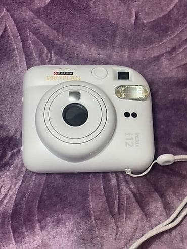 skritie kameri: Fujifilm Instax Mini 12 ani çəkən fotoaparat – ağ rəng — 1