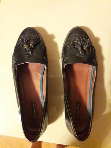 женские толстовки на молниями: Туфли, Размер: 39, цвет - Синий, Б/у — 3