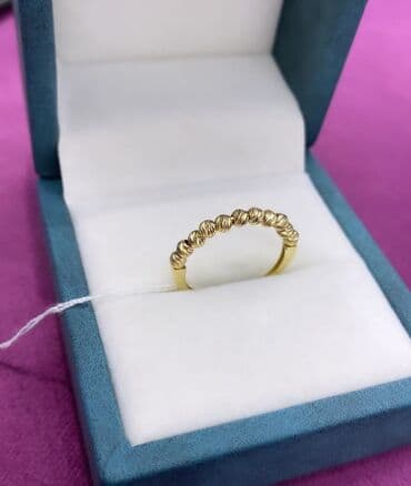 qaş sabitləyici: Alyans, Üzük, Pandora, Sarı qızıl, 585 Əyar, Qaşsız — 3