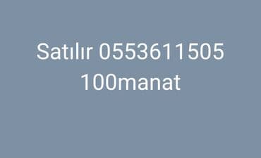 Məhsul satılır — qiymət: 100 manat. Qeyd: - Şəkildə yalnız “Satılır”