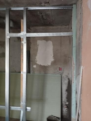 Peyk antenalarının quraşdırılması: Gipsokarton arakəsmə və karkas sistemi,otopleni sistemi kombbi — 1