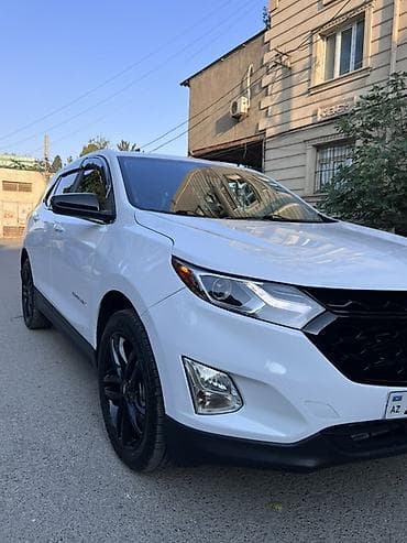 man sat: Chevrolet Equinox – ağ rəng 2021 Zolaq tanima guzgunun olu zonasi ozu — 3