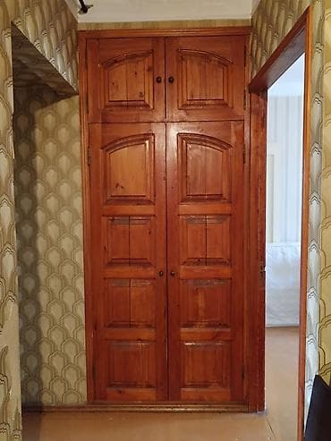 samdan: Taxta interyer qapıları və divar dolabı dəsti - Material: təbii ağac — 3