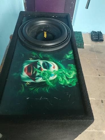 Maşın üçün subwoofer qutusu və dinamik - Brend: Swat (12" dairəvi lalafo.az -da Maşın üçün subwoofer qutusu və dinamik - Brend: Swat (12" dairəvi