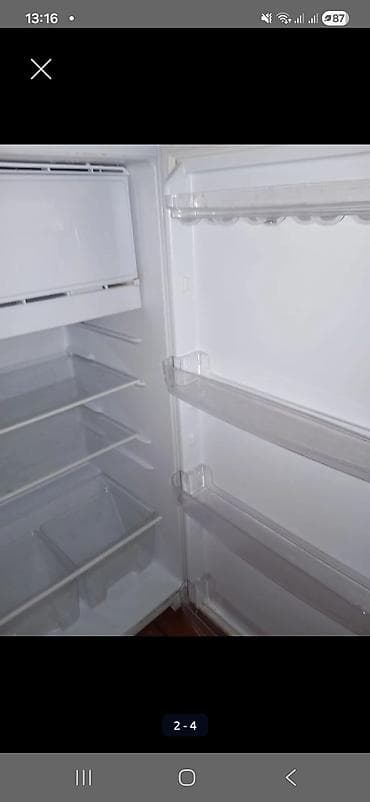 stolustu qaz sobasi: 1 qapılı Biryusa Soyuducu Satılır, rəng - Ağ — 3