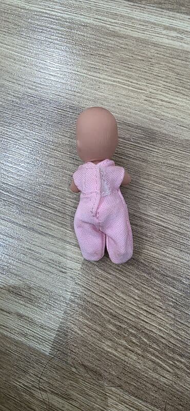 oyuncaq it: Mini körpə oyuncaq kukla - Material: plastik korpus, yumşaq parça — 2