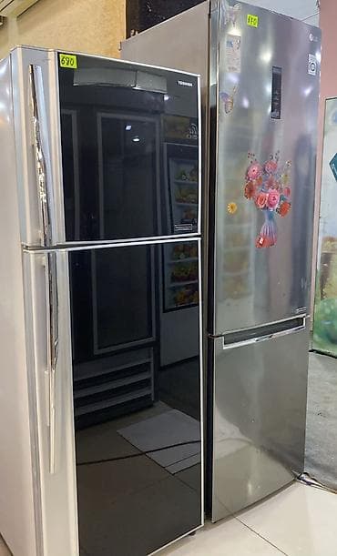 ipod ikinci el: 2 qapılı Toshiba Soyuducu Satılır, rəng - Qara — 1