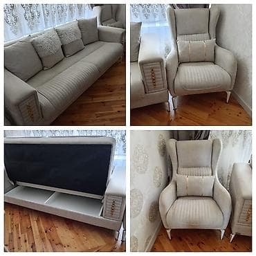 Divan kireslo tecili satlir Qiymet 950 azn.Ünvan Masazır (8437) Elmira