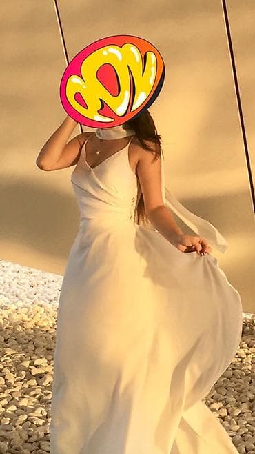 Свадебные платья и аксессуары: Ağ zərif gəlinlik/libas – Paris USA - Brend: Paris, U.S.A. - Ölçü — 1