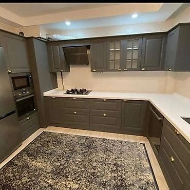 mebel moyka: Sifarişlə mətbəx dəsti, Özü çəkən petlələr, MDF, Kredit yoxdur, Ünvandan götürmə, Pulsuz çatdırılma, Ödənişli çatdırılma — 2