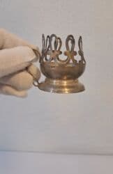 qızıl şəkilləri: Başlıq: Подстаканники Təsvir: Klassik çay stəkanı üçün — 7