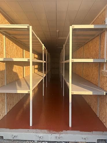 beton konteyner: Metal rəflərlə təchiz edilmiş modul konteyner anbar - Tip: 40 futluq — 3
