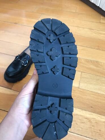 ked mokasinlər: Ölçü: 36, rəng - Qara, İşlənmiş — 3