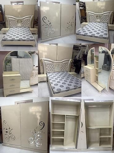 Yataq mebeli 630 manat.Catdirilma quraşdırılma odenisle.Olcu Dolab E — 1