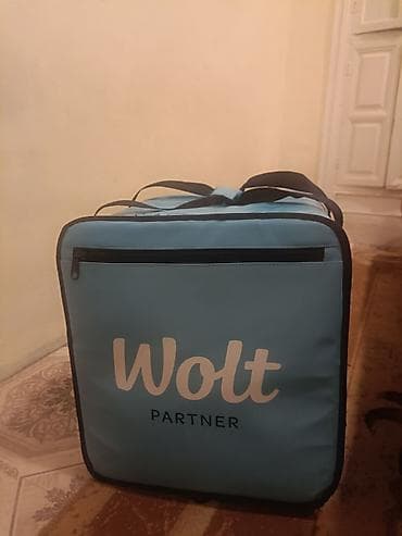 Велосипеды: 1 Həftədən Az Istifadə olunmuş Wolt Kuryer Çantasıdır, Istifadə — 4
