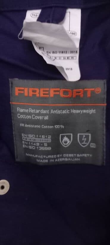 kişi ucun klassik qara kostyum: İş Kombinezonu - " FIREFORT" --- Çox kefiyyətli Kombinezondur- - — 6