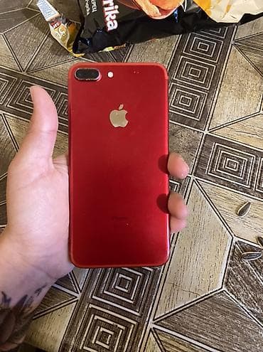 balaca dondurucu: IPhone 7 Plus, 128 GB, Qırmızı, Barmaq izi — 6