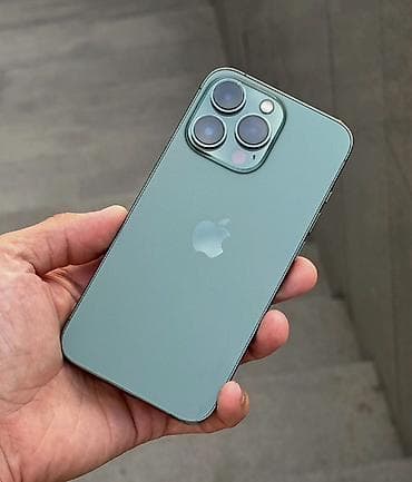 iphone es5: IPhone 13 Pro, 256 GB, Alpine Green, Face ID — 1