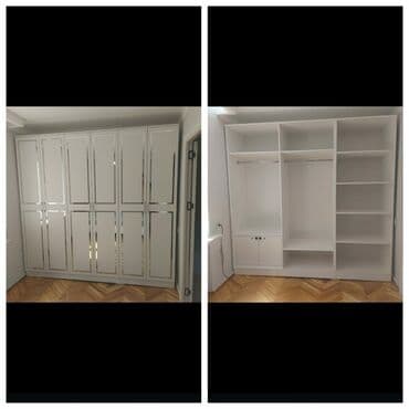 metbex şkafı: Yeni, Açılan, 3 qapılı Düz dolab, Qarderob, paltar dolabı, Azərbaycan — 4