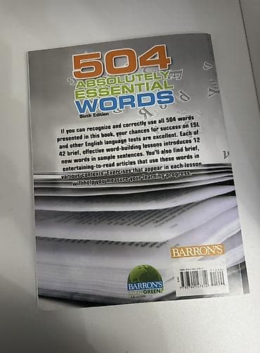 tarix 5000 test pdf: “504 Absolutely Essential Words” – Sixth Edition (Barron’s) Az — 2