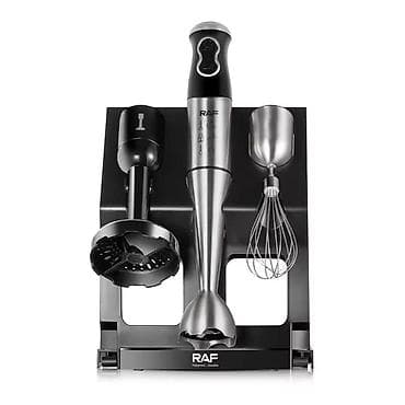 iphone 12 pro max irsad: RAF R.3004 Blender Set – 5-i 1-də mətbəx dəsti Xüsusiyyətlər: - Güc — 5