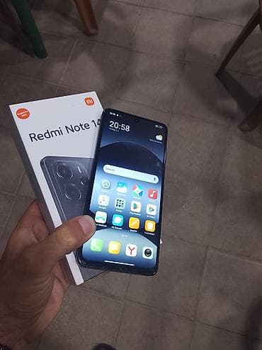 note 20 plus: Redmi Note 14, 256 GB, rəng - Qara — 2