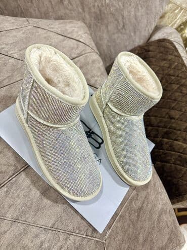 Qadın ayaqqabıları: Ölçü: 38, rəng - Boz, Yeni — 3