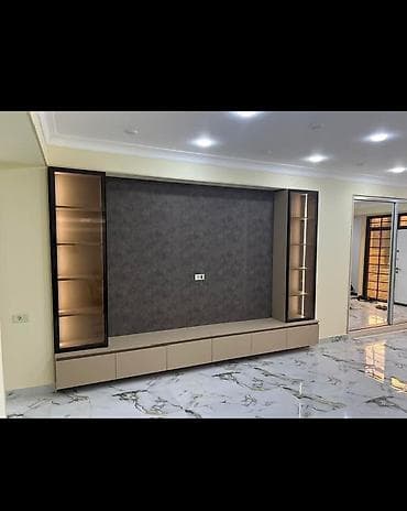 plastik qapi pencere setkasi: Mebel dizayn və yığma xidməti - Mətbəx mebelləri: Yüksək parlaq ağ — 2