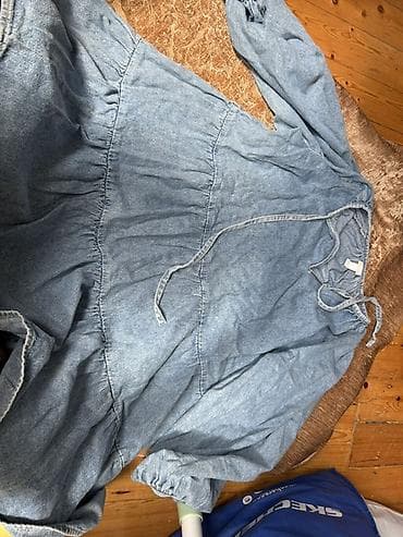 bala at: H&M denim don (jeans parçadan) qadın paltarı - Brend: H&M - — 1