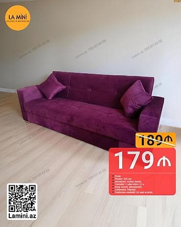 Divan, Açılan, Bazalı, Ödənişli çatdırılma — 1