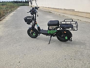 4 təkərli ateme: Elektrik velosipedi/skuteri – MAIKAOLIN yük daşıma platformalı — 8