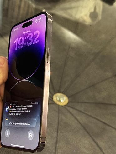 perexadnik iphone: IPhone 14 Pro Max, 256 GB, Deep Purple, Barmaq izi, Simsiz şarj, Face ID — 6