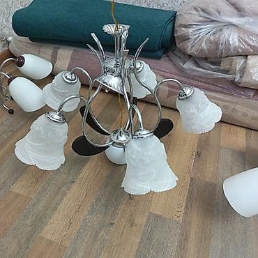 Çılçıraq, 6 lampa, Metal