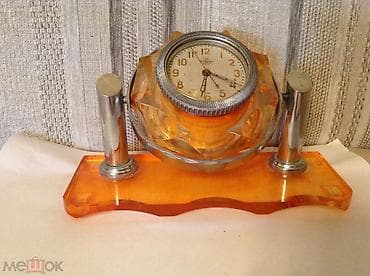 duvar saat: 100 % Orjinal Kəhraba Saat Çelyabinskiy. Təmiz Yantar daşıdı. Antik — 5